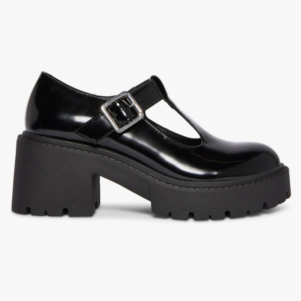 Chunky Mary Jane shoes